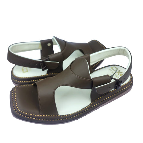 Smart Kaptaan Medicated Light-Weight Chappal (Panjedar Chocolate)