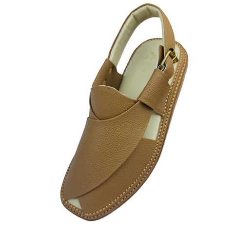 Smart Kaptaan Medicated Light-Weight Chappal (Coffee Danedar)