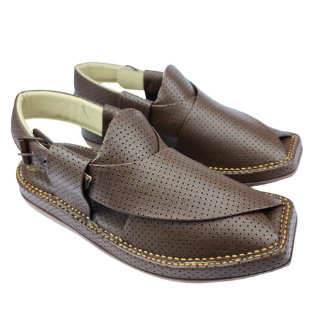 Smart Kaptaan Medicated Light-Weight Chappal  (Dotted Coffee)