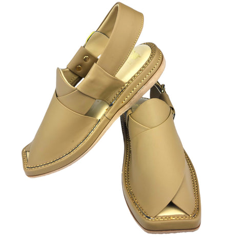 Smart Kaptaan Medicated Light-Weight Chappal (Light Brown)