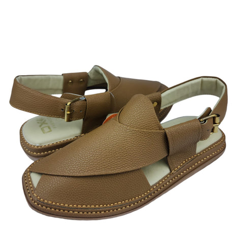 Smart Kaptaan Medicated Light-Weight Chappal (Coffee Danedar)