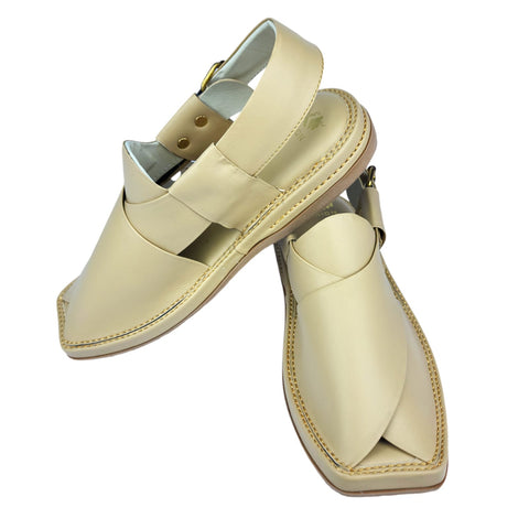 Smart Kaptaan medicated Light-Weight Chappal (Light Cream)