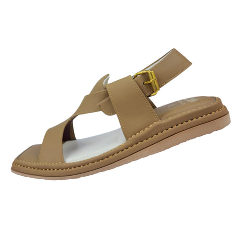 Smart Kaptaan Medicated Light-Weight Chappal ( Brown Panjedar)