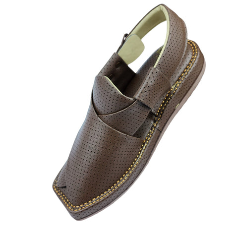 Smart Kaptaan Medicated Light-Weight Chappal  (Dotted Coffee)