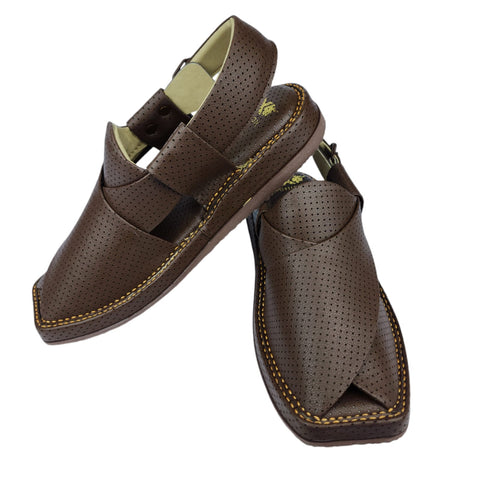 Smart Kaptaan Medicated Light-Weight Chappal  (Dotted Coffee)