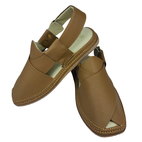 Smart Kaptaan Medicated Light-Weight Chappal (Coffee Danedar)