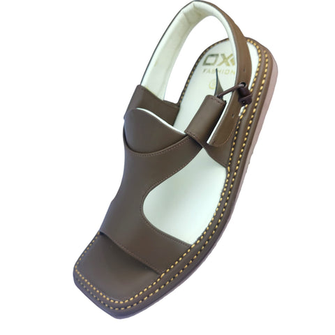 Smart Kaptaan Medicated Light-Weight Chappal (Panjedar Chocolate)