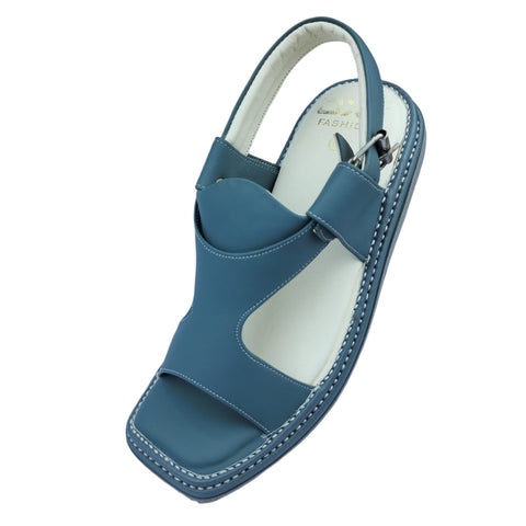 Smart Kaptaan Medicated Light-Weight Chappal (Navy Blue Panjedar)